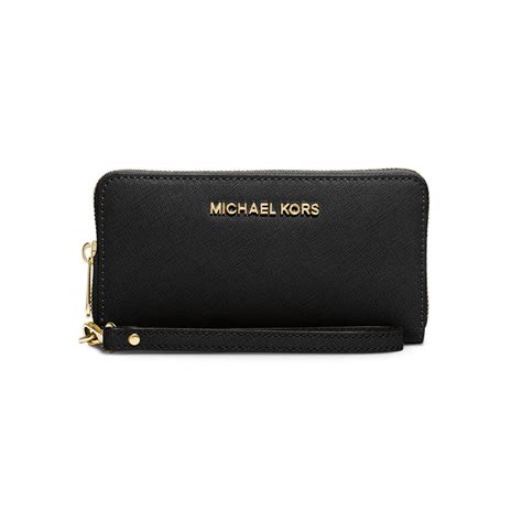 michael kors large flat wristlet|michael kors wristlet sale.